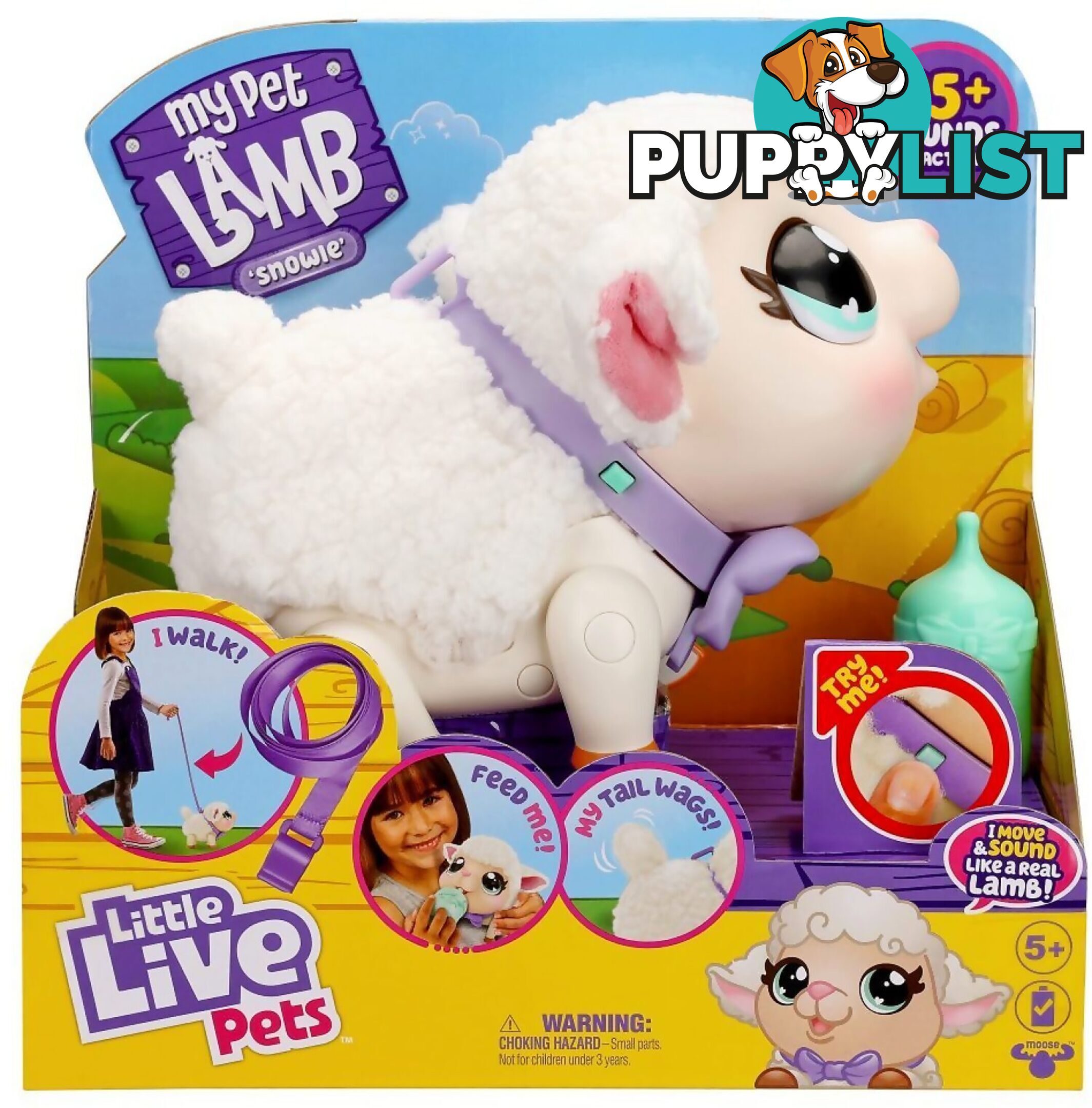 Little Live Pets - My Pet Lamb Snowie - Mj26476 - 630996264768