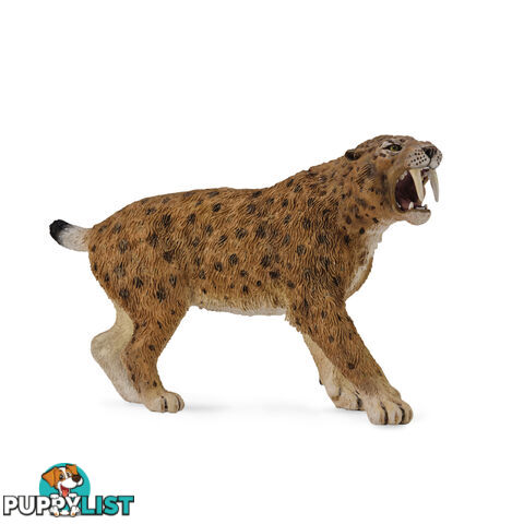 CollectA Smilodon Sabre Tooth Tiger Extra Large Animal Figurine - Rpco88715 - 4892900887159