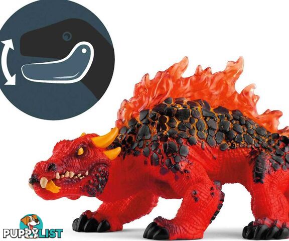 Schleich - Magma Lizard - Mdsc70156 - 4059433696829