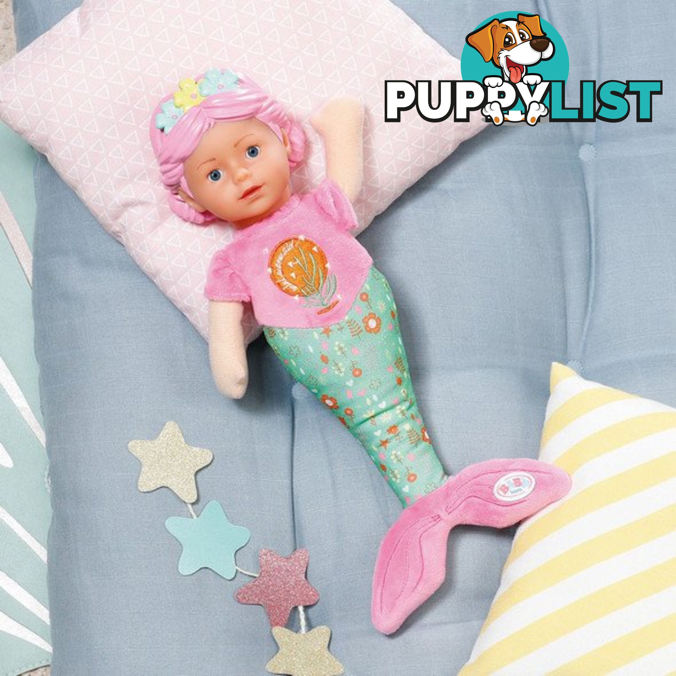 Baby Born - Cuddly Mermaid For Babies 30cm Bj832288 - 4001167832288