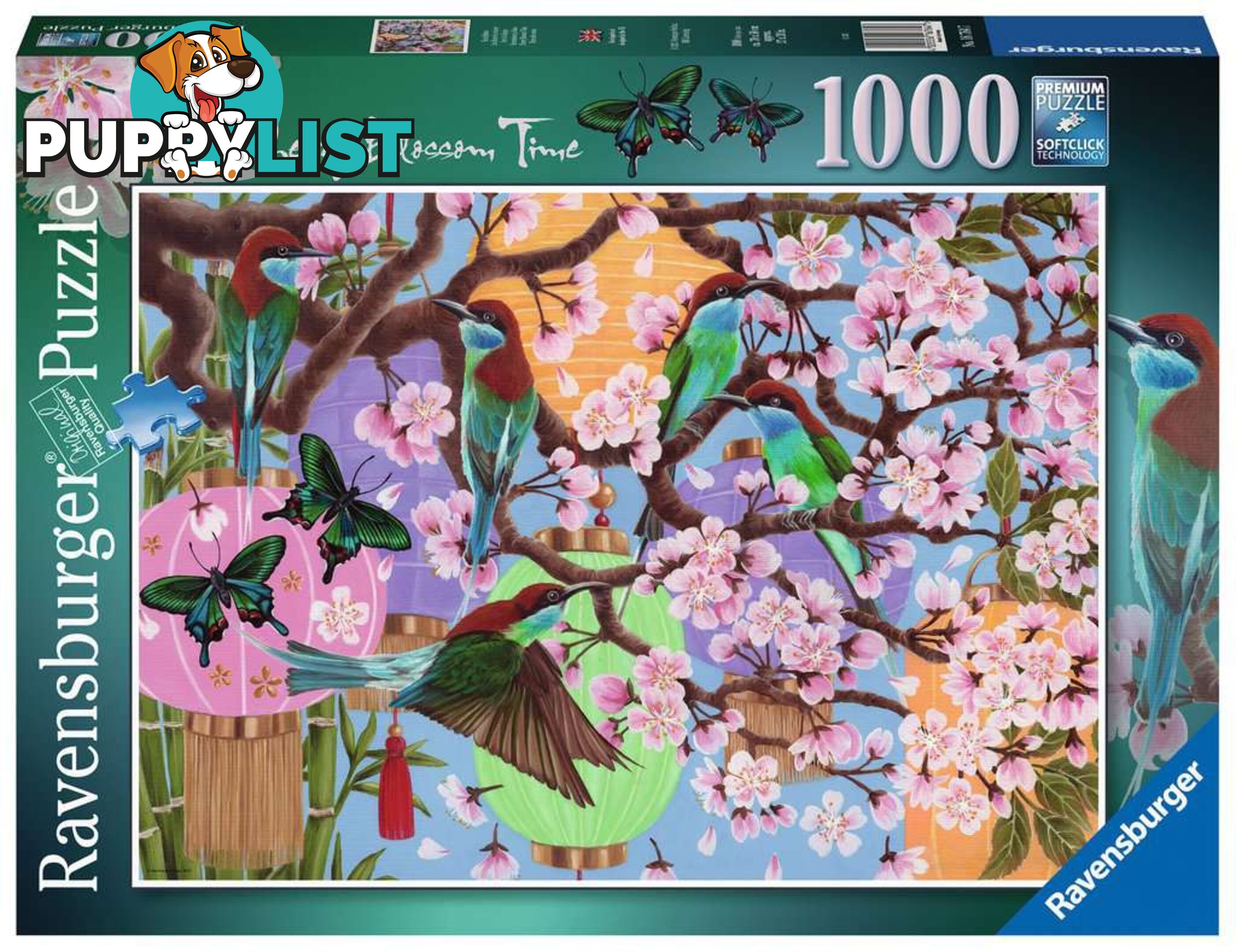 Ravensburger - Cherry Blossom Time Jigsaw Puzzle 1000pc Rb16764 - 4005556167647