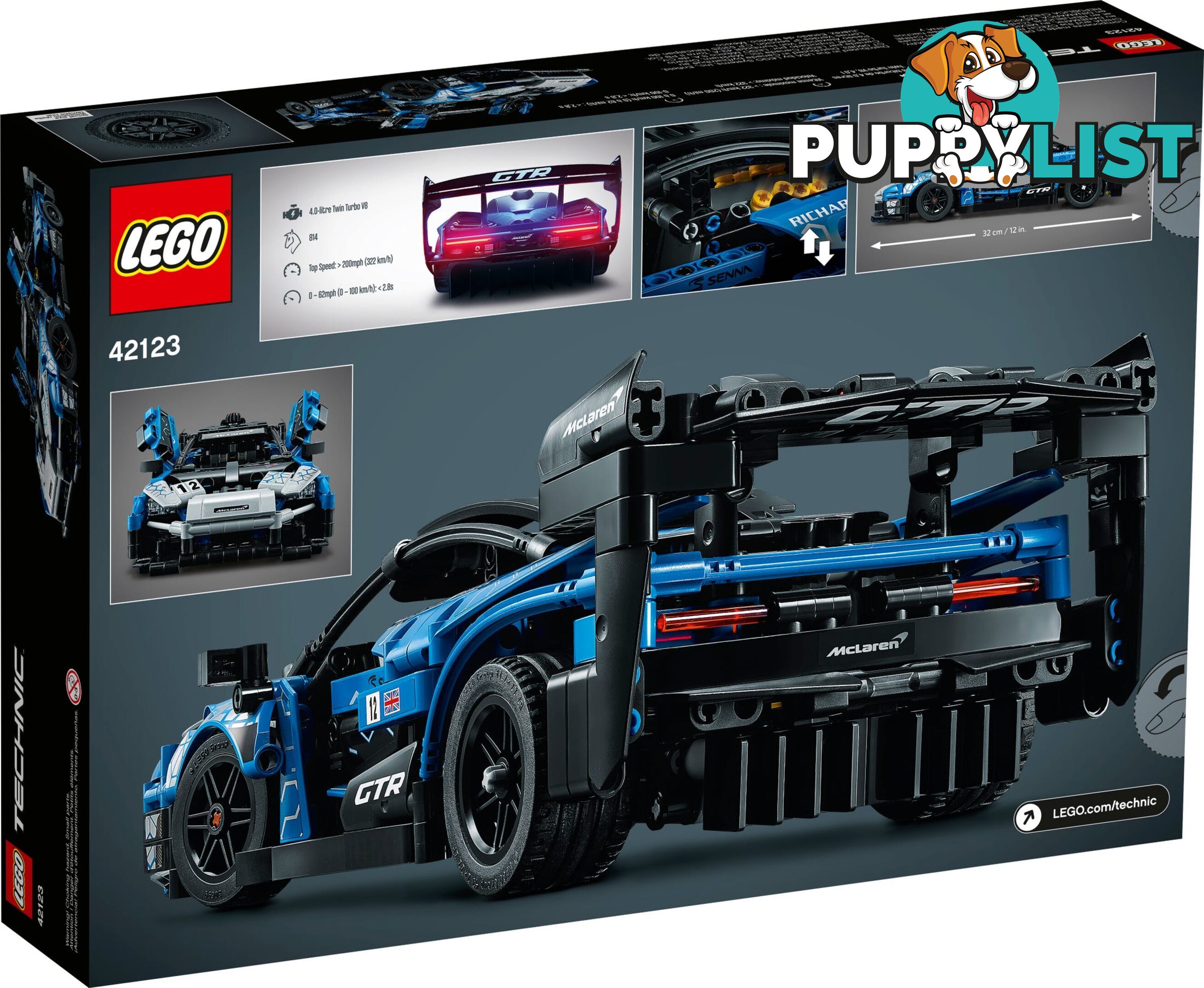 LEGO 42123 McLaren Senna GTR - Technic - 5702016913330