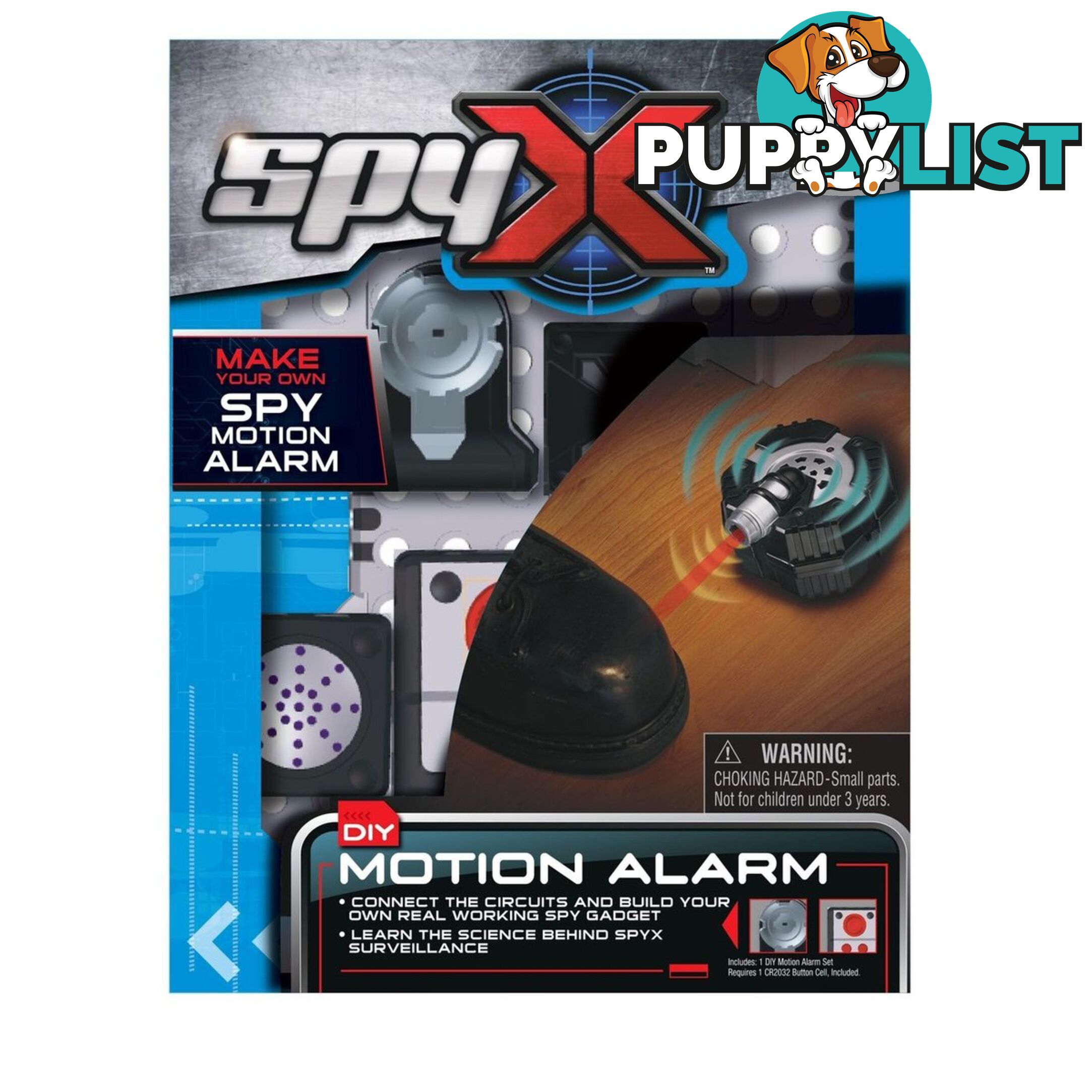 SpyX Diy Spy Gadgets  Motion Alarm Gdatm10741 - 840685107416