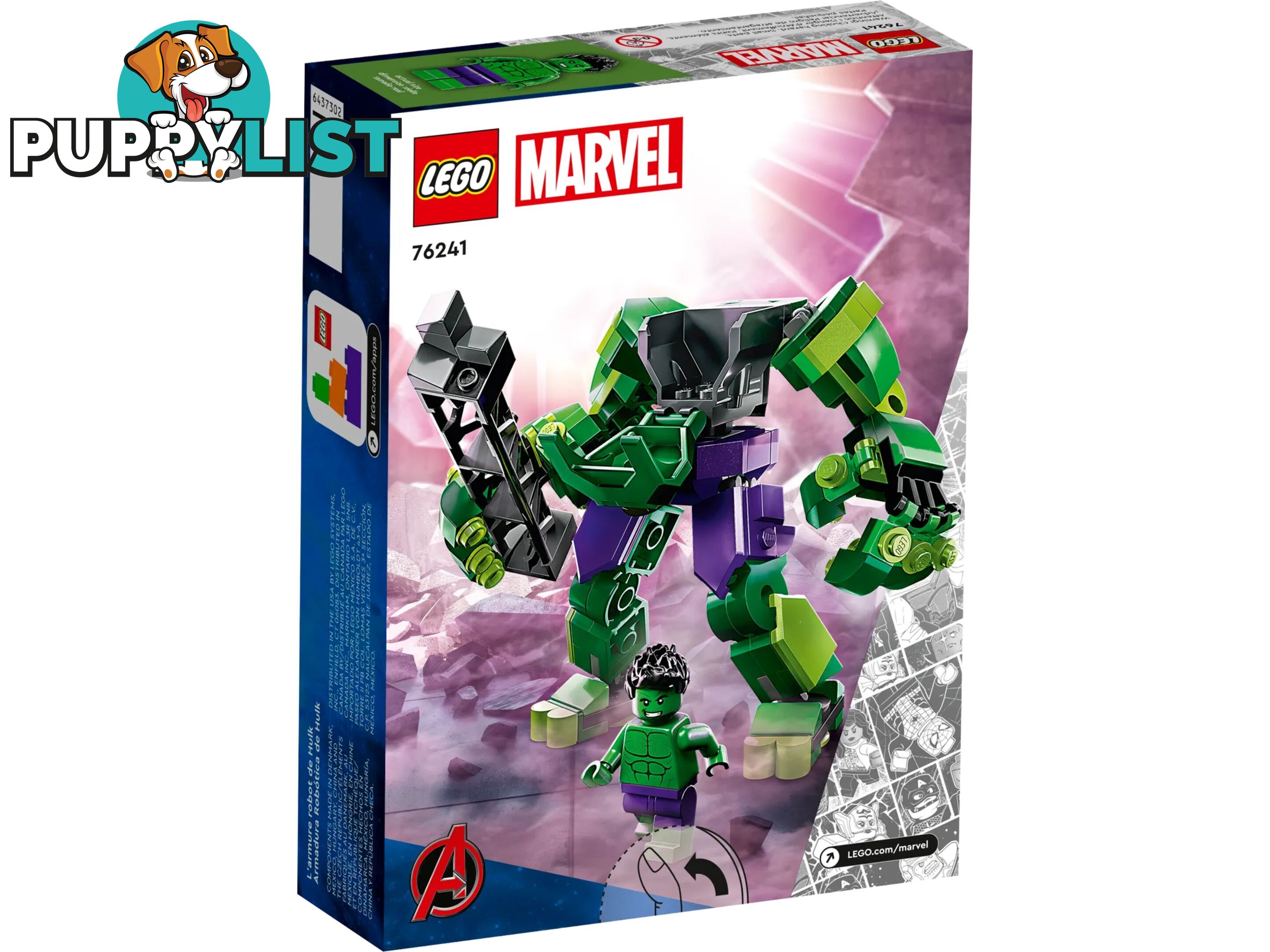 LEGO 76241 Hulk Mech Armor - Marvel Super Heroes - 5702017419619