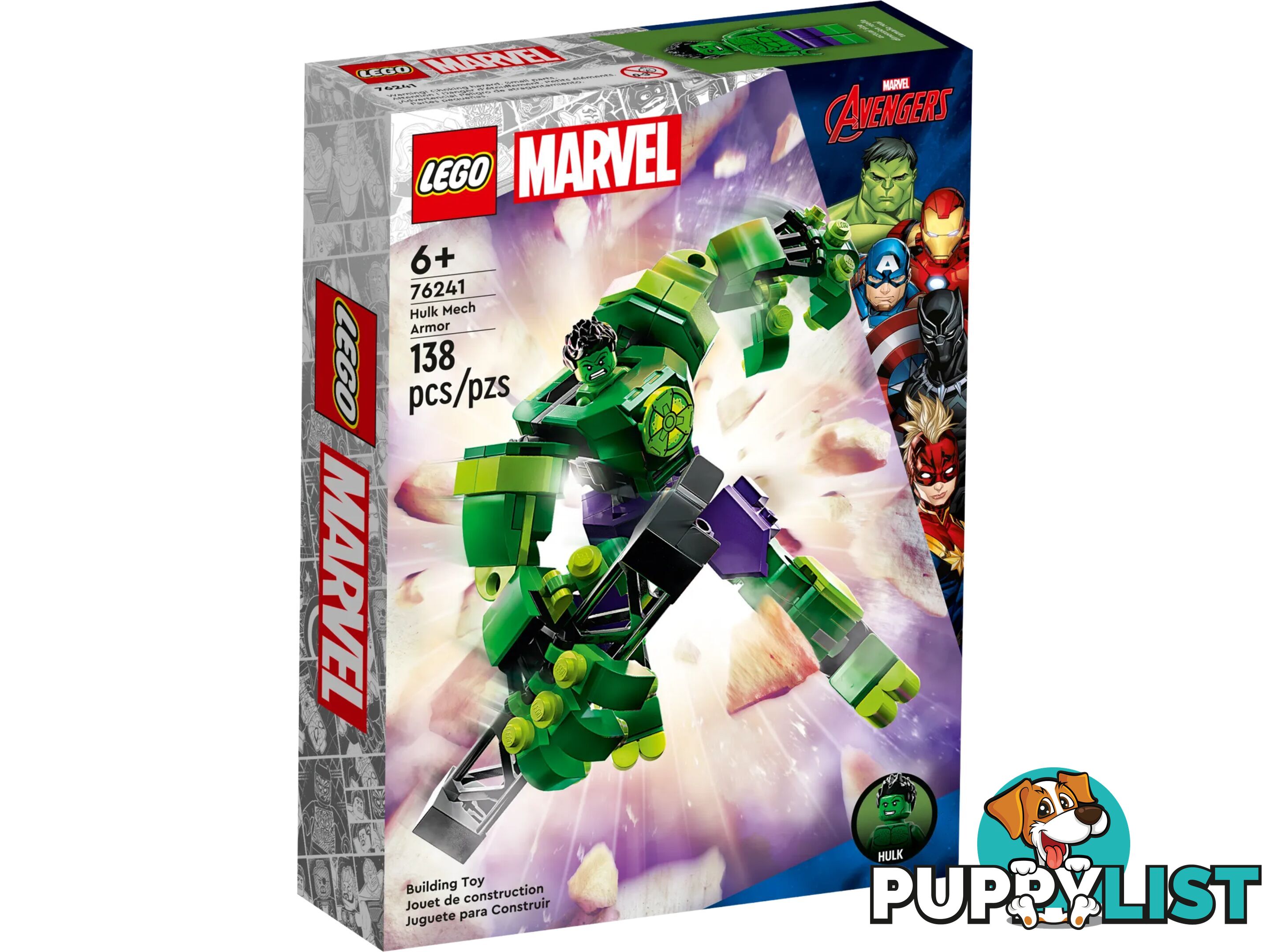 LEGO 76241 Hulk Mech Armor - Marvel Super Heroes - 5702017419619