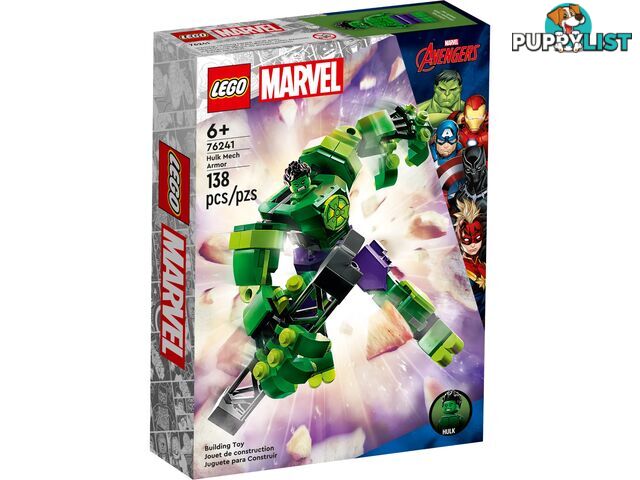 LEGO 76241 Hulk Mech Armor - Marvel Super Heroes - 5702017419619