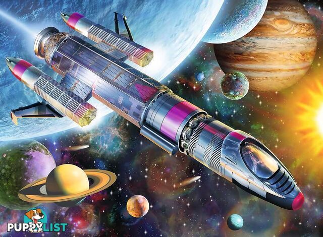 Ravensburger - Mission In Space Jigsaw Puzzle 100pc - Mdrb12939 - 4005556129393