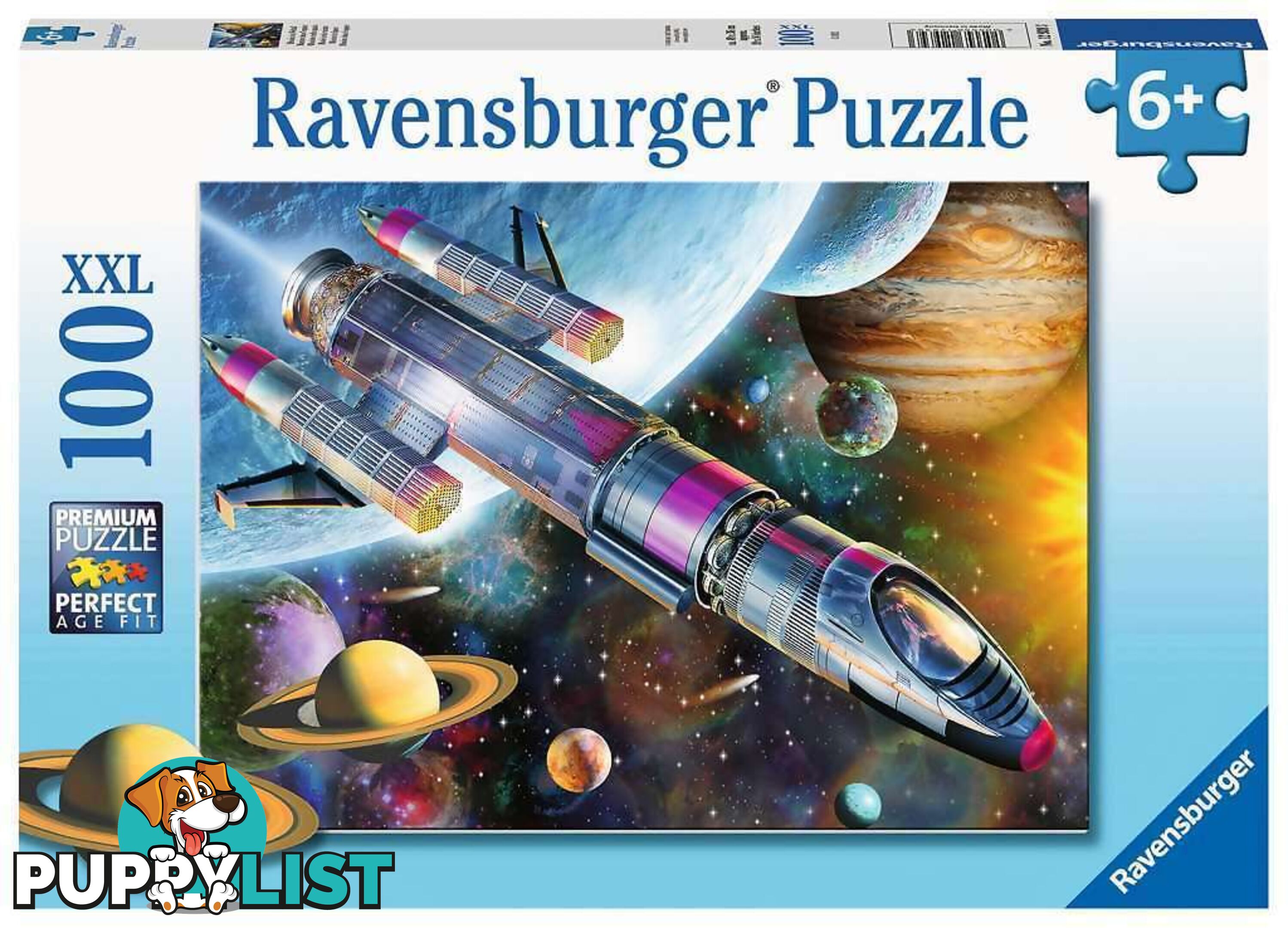 Ravensburger - Mission In Space Jigsaw Puzzle 100pc - Mdrb12939 - 4005556129393