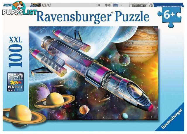 Ravensburger - Mission In Space Jigsaw Puzzle 100pc - Mdrb12939 - 4005556129393