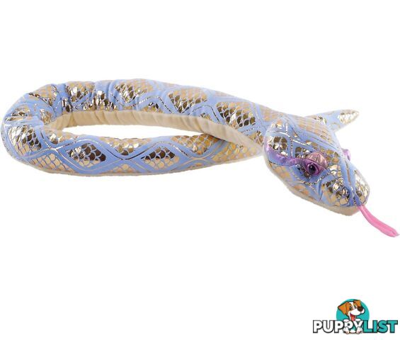 Wild Republic - Plush Snake Foil Diamond Blue 173cm - Wr27777 - 092389277777