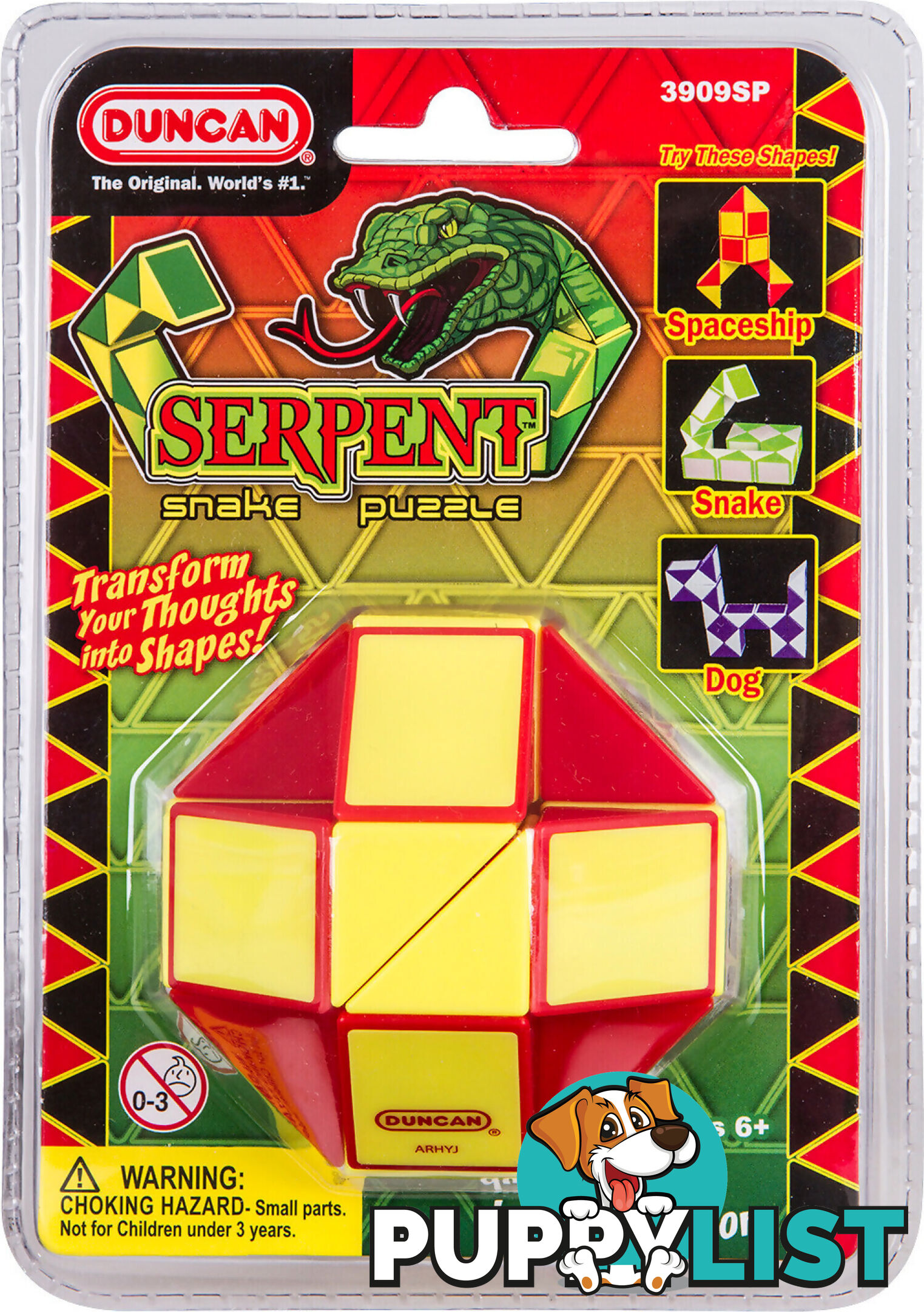 Duncan Serpent Snake Puzzle (assorted Colours) - Vr07161707911 - 071617079116