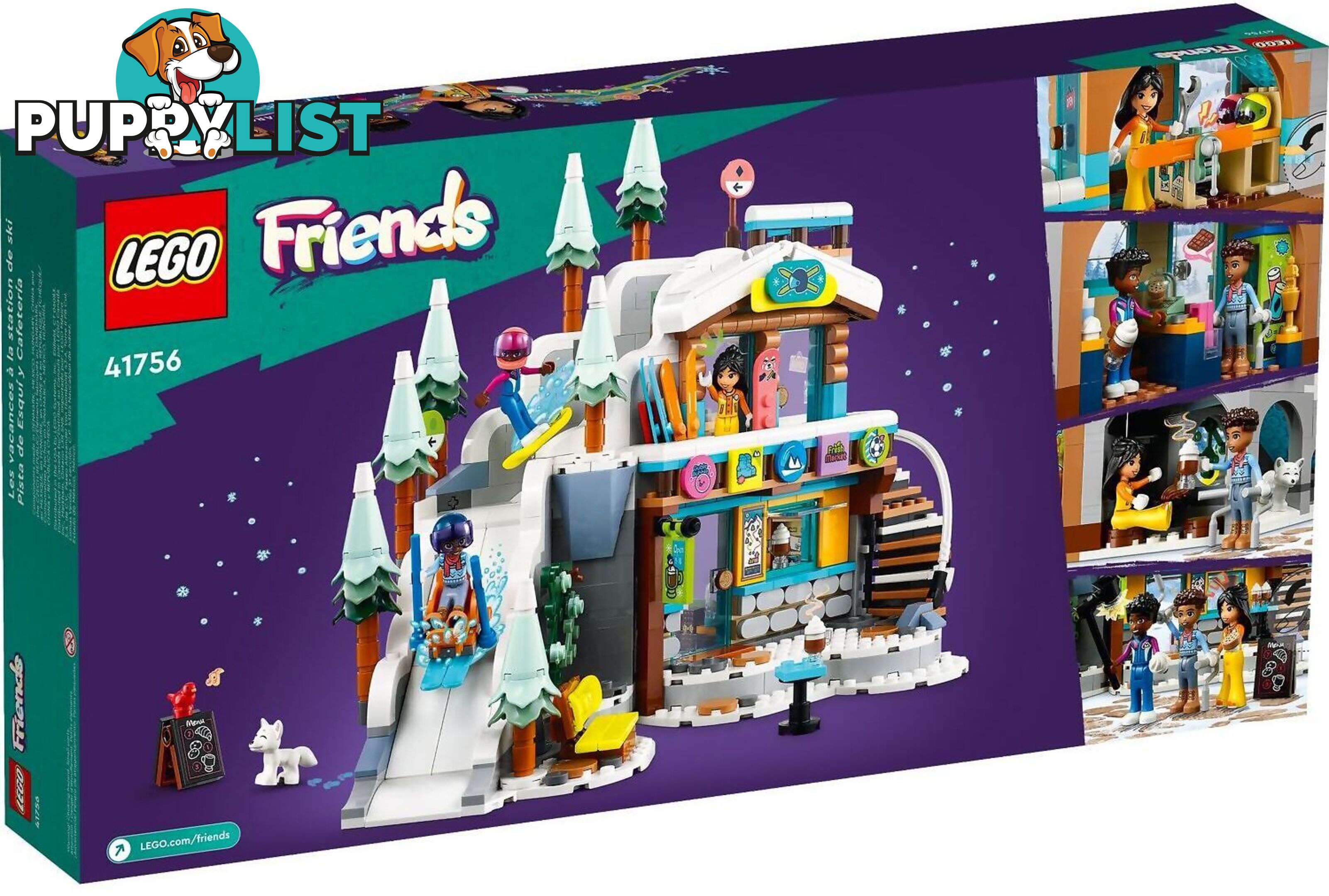 LEGO 41756 Holiday Ski Slope and Cafe - Friends - 5702017415383