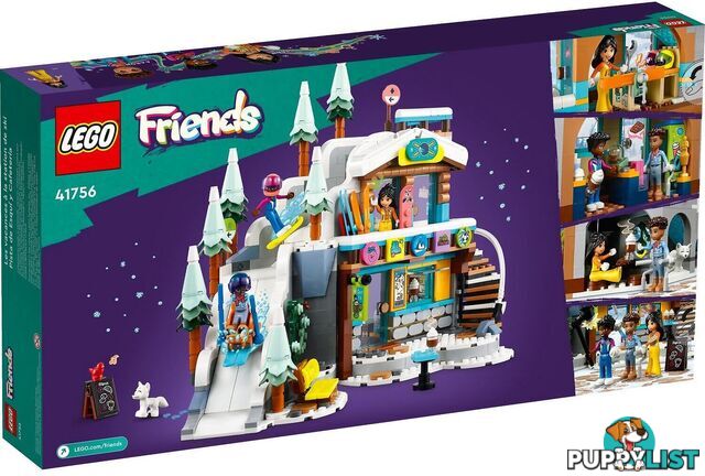 LEGO 41756 Holiday Ski Slope and Cafe - Friends - 5702017415383