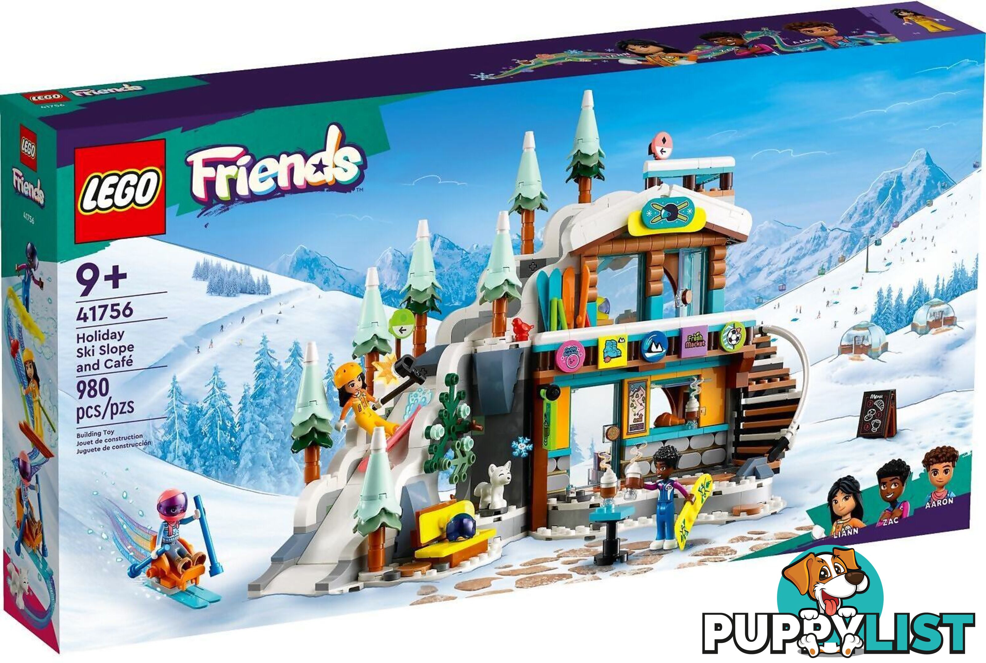 LEGO 41756 Holiday Ski Slope and Cafe - Friends - 5702017415383