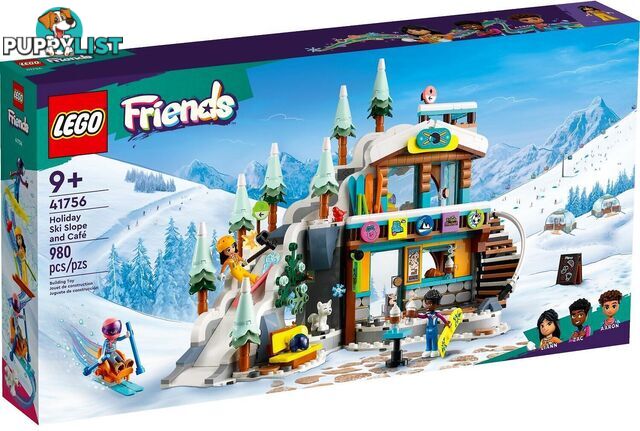 LEGO 41756 Holiday Ski Slope and Cafe - Friends - 5702017415383