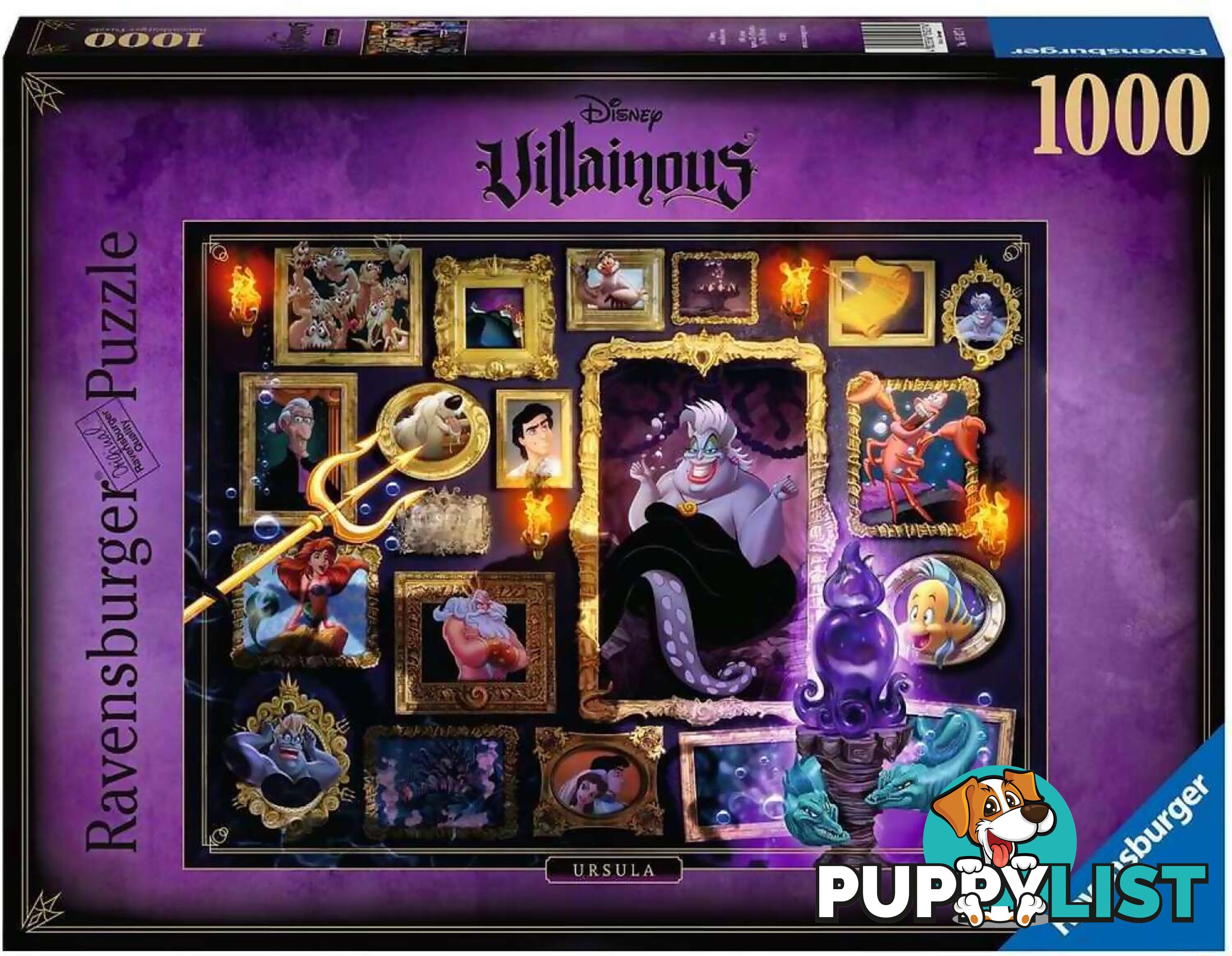 Ravensburger - Disney Villanious Ursula Jigsaw Puzzle 1000pc - Mdrb15027 - 4005556150274