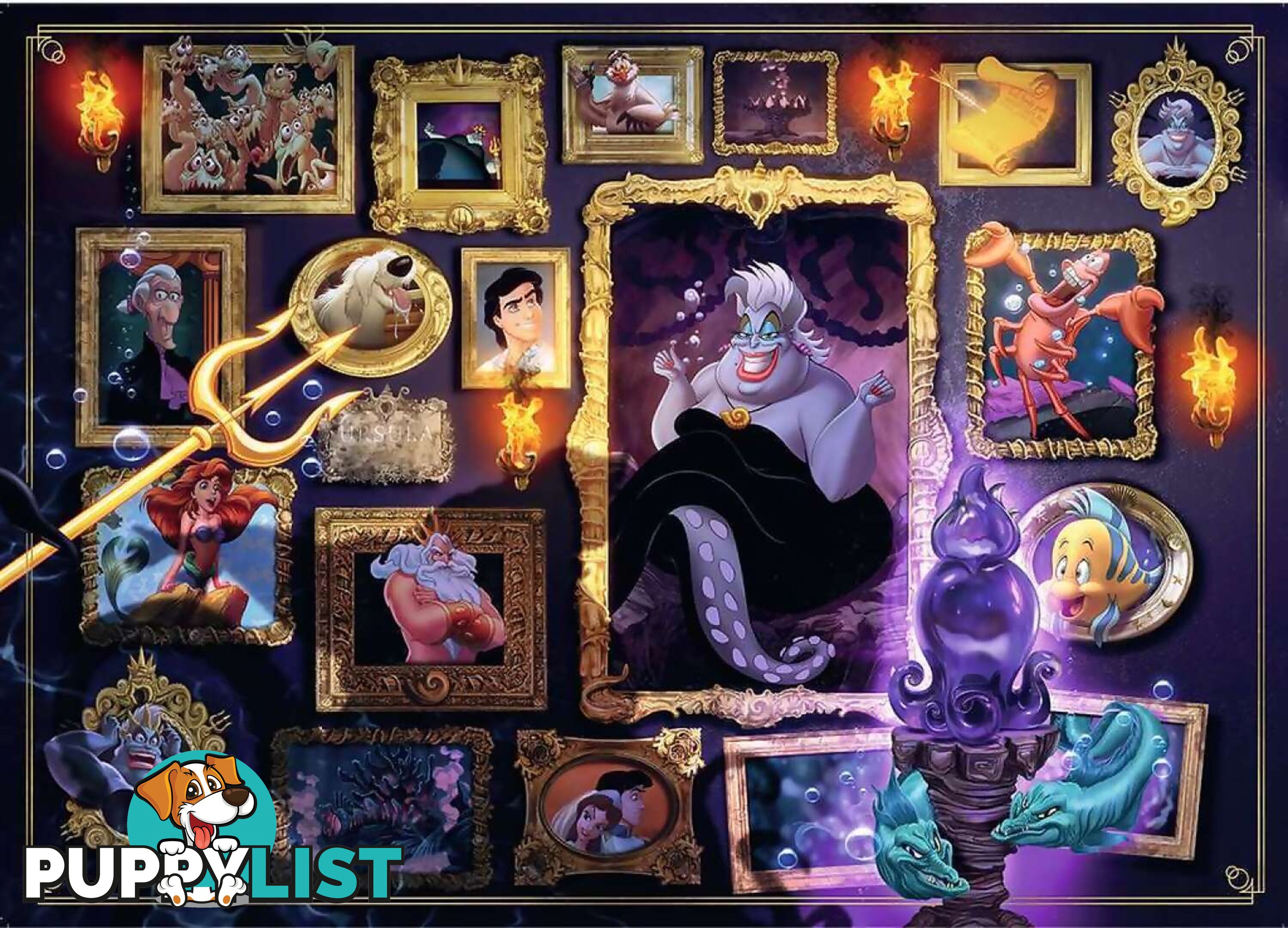 Ravensburger - Disney Villanious Ursula Jigsaw Puzzle 1000pc - Mdrb15027 - 4005556150274