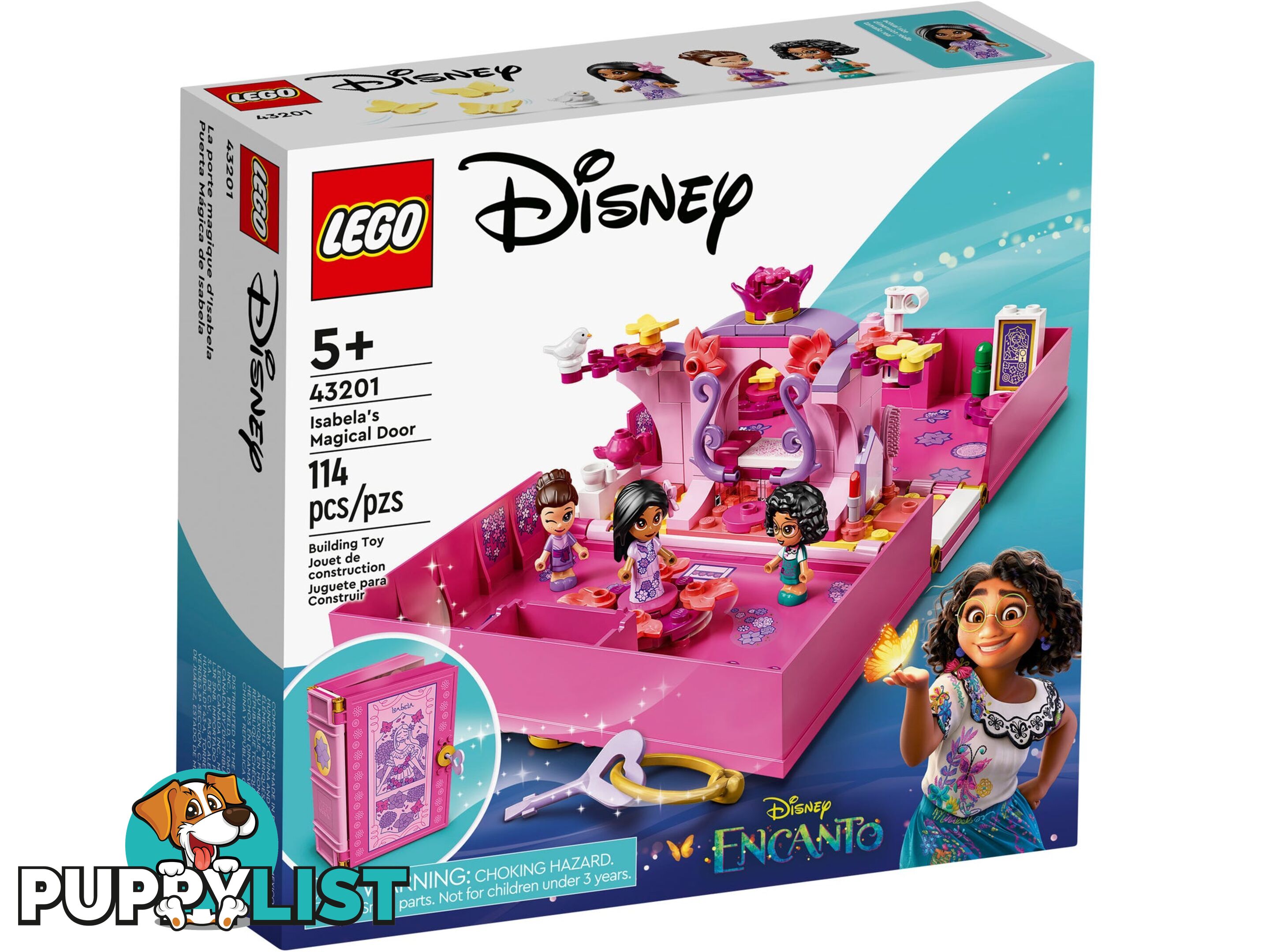 LEGO 43201 Isabela's Magical Door - Disney Encanto - 5702017097442