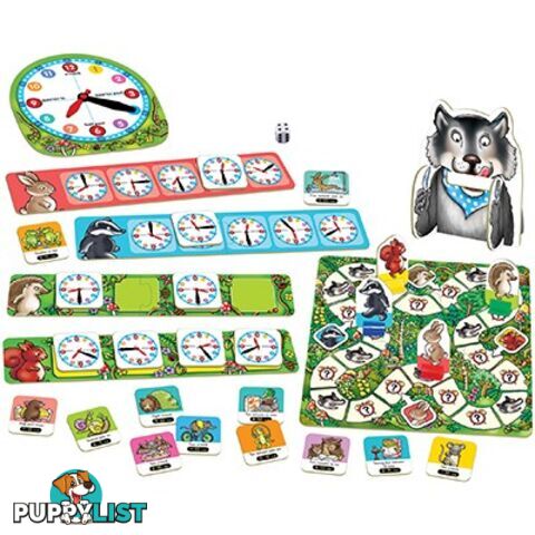 Orchard Toys - What's The Time Mr Wolf Game - Mdoc049 - 5011863102188