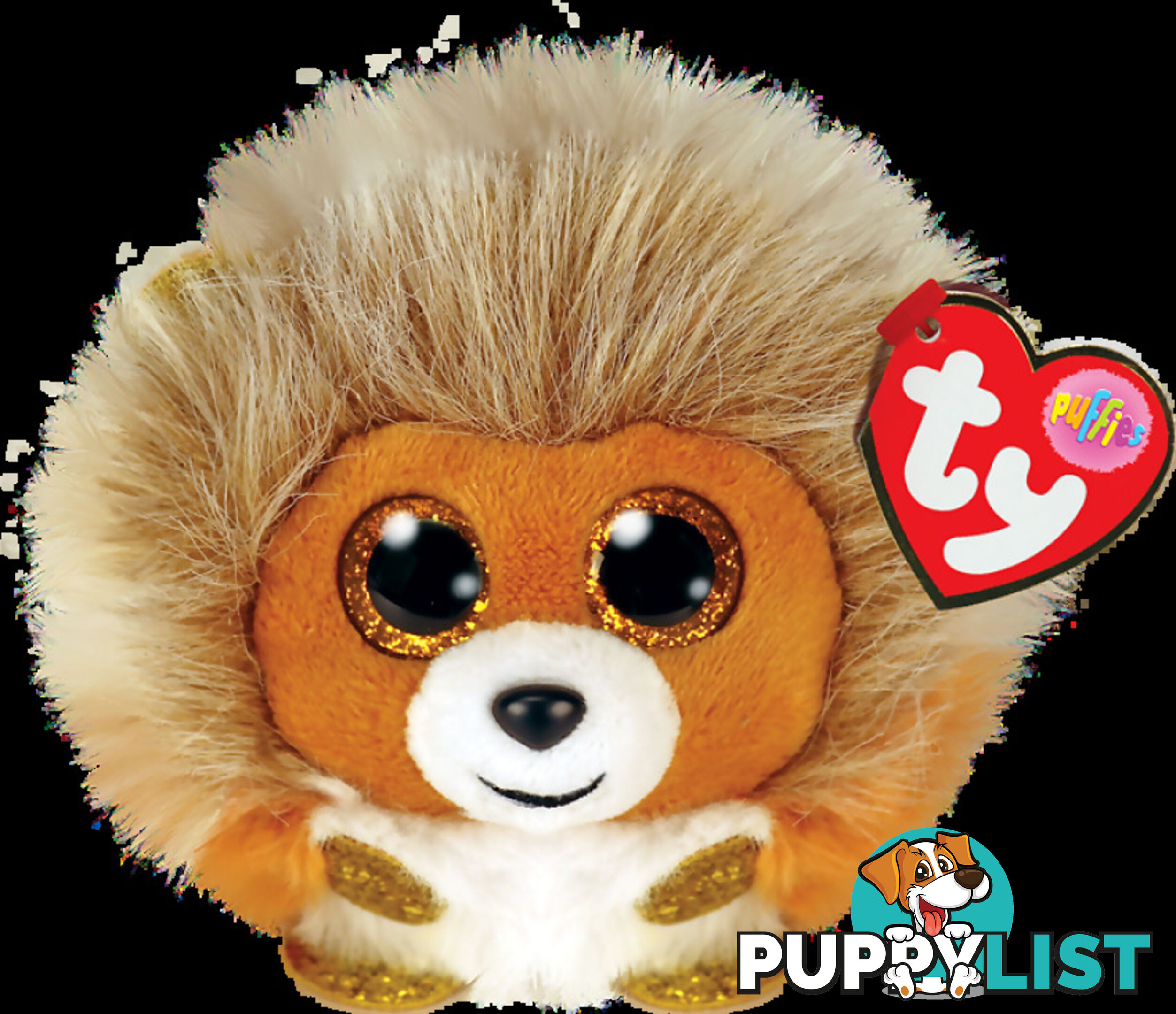 Ty - Beanie Ball Puffies - Caesar Tan Lion 10cm - Bg42501 - 9324651397298