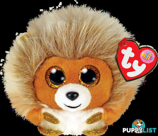 Ty - Beanie Ball Puffies - Caesar Tan Lion 10cm - Bg42501 - 9324651397298