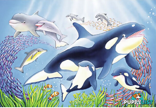 Ravensburger - Colourful Underwater World Jigsaw Puzzle 2 X 24pc - Mdrb07815 - 4005556078158