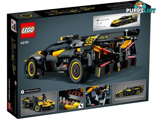 LEGO 42151 Bugatti Bolide - Technic - 5702017424736