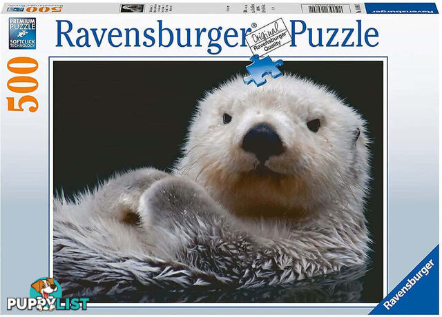 Ravensburger - Cute Little Otter Jigsaw Puzzle 500pc - Mdrb16980 - 4005556169801