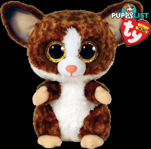 Ty - Beanie Boos - Binky Brown Bush Baby Small 15cm - Bg36374 - 008421363742