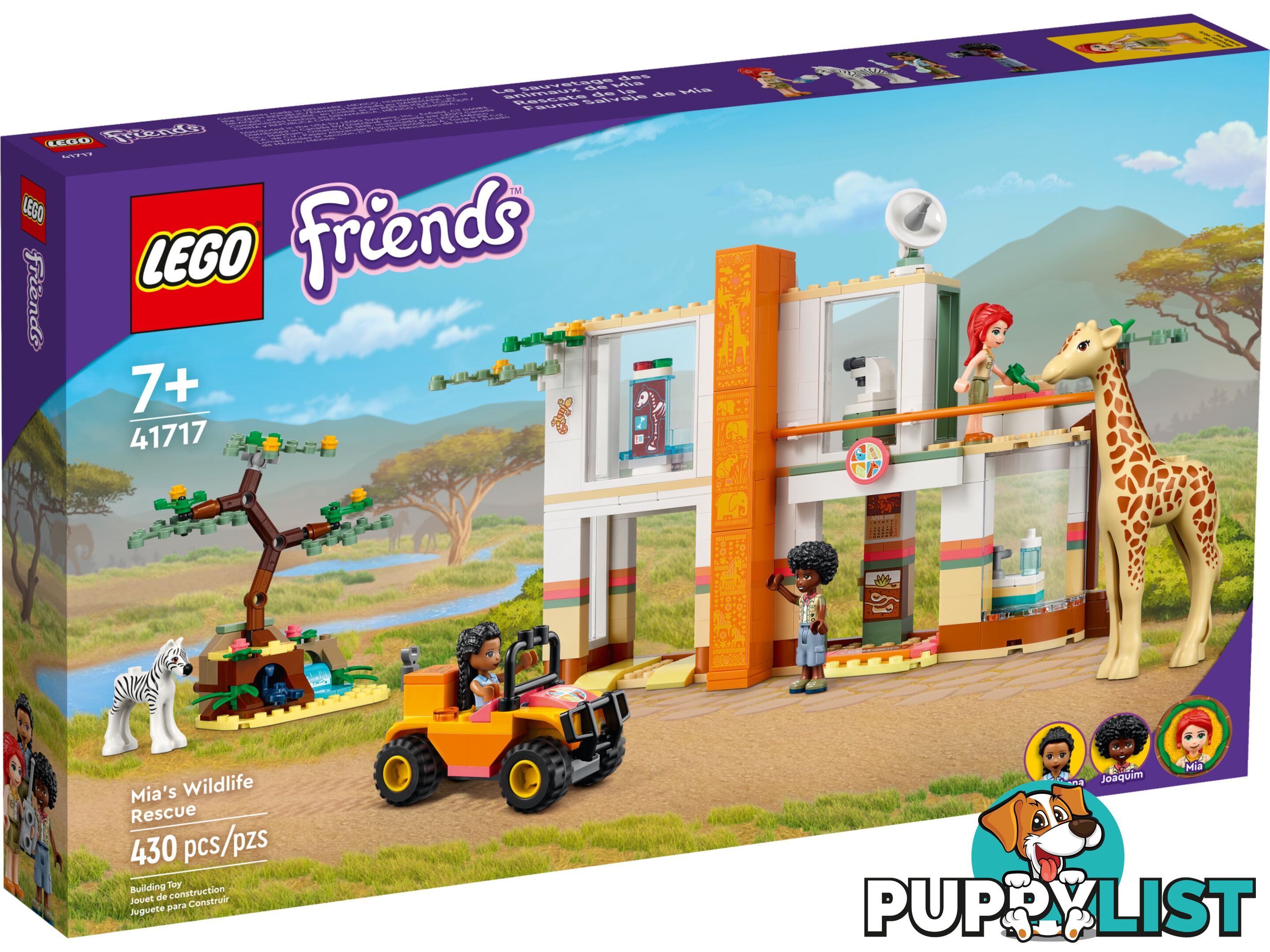 LEGO 41717 Mia's Wildlife Rescue - Friends - 5702017154923