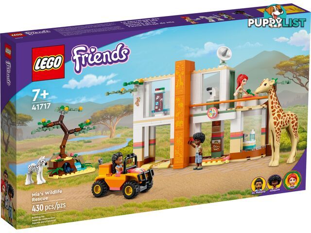 LEGO 41717 Mia's Wildlife Rescue - Friends - 5702017154923