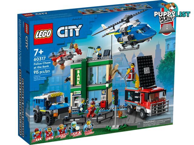 LEGO 60317 Police Chase at the Bank - City - 5702017161921