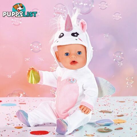 Baby Born - Onesie Unicorn 43cm - Bj832936 - 4001167832936