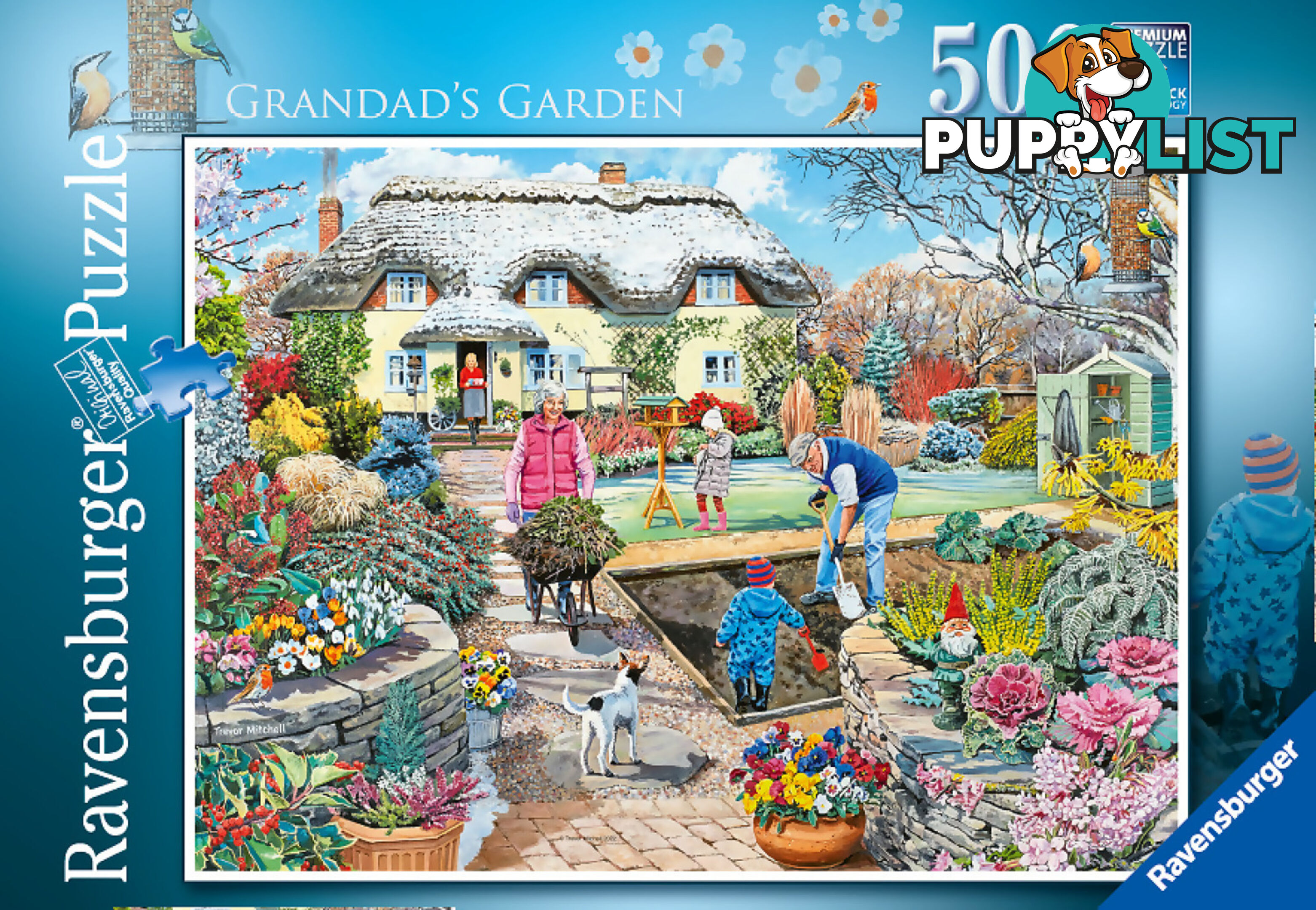 Ravensburger - Grandads Garden Jigsaw Puzzle 500pc - Mdrb17143 - 4005556171439