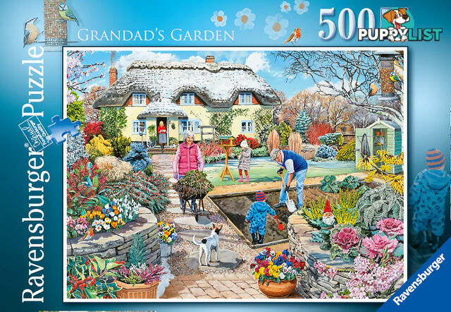 Ravensburger - Grandads Garden Jigsaw Puzzle 500pc - Mdrb17143 - 4005556171439