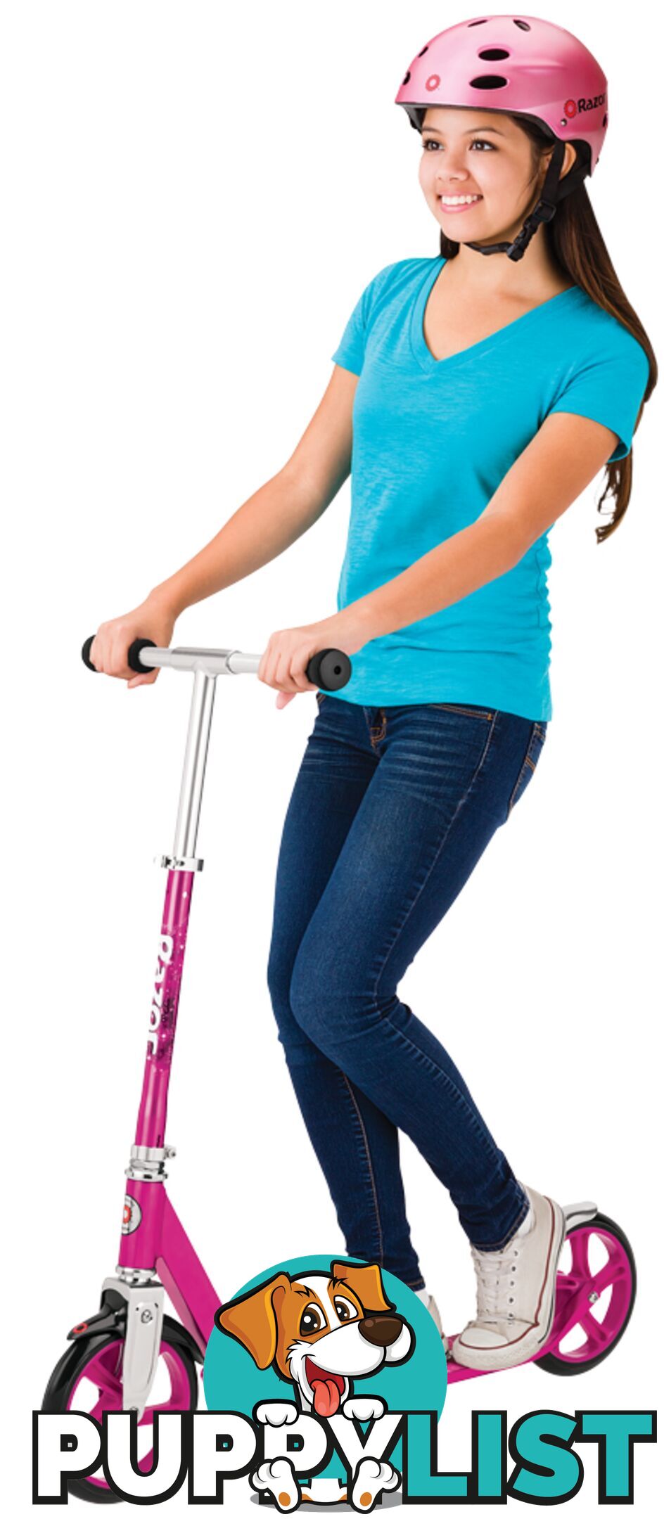 Razor Kick Scooter A5 Lux Pink - Be13013261 - 845423016623