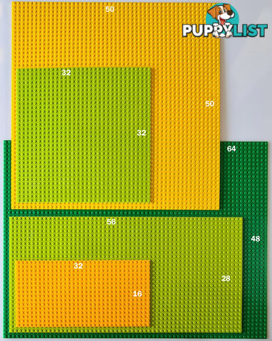 BASEPLATE 32x32 Studs Jungle/camo Generic-classic - 0709081623077