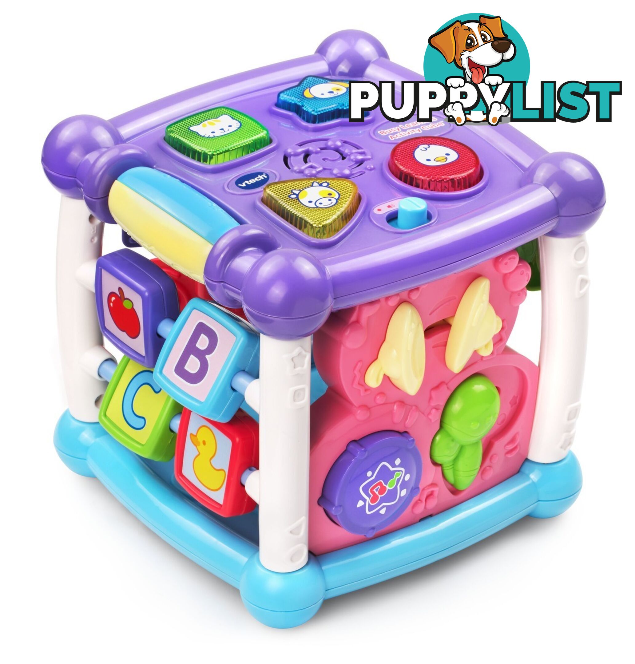 Vtech - Turn & Learn Cube Pink  Tn80-150553 - 3417761505533