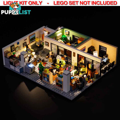 LIGHT KIT for LEGO The Office 21336 - Light My Bricks - 754523893594