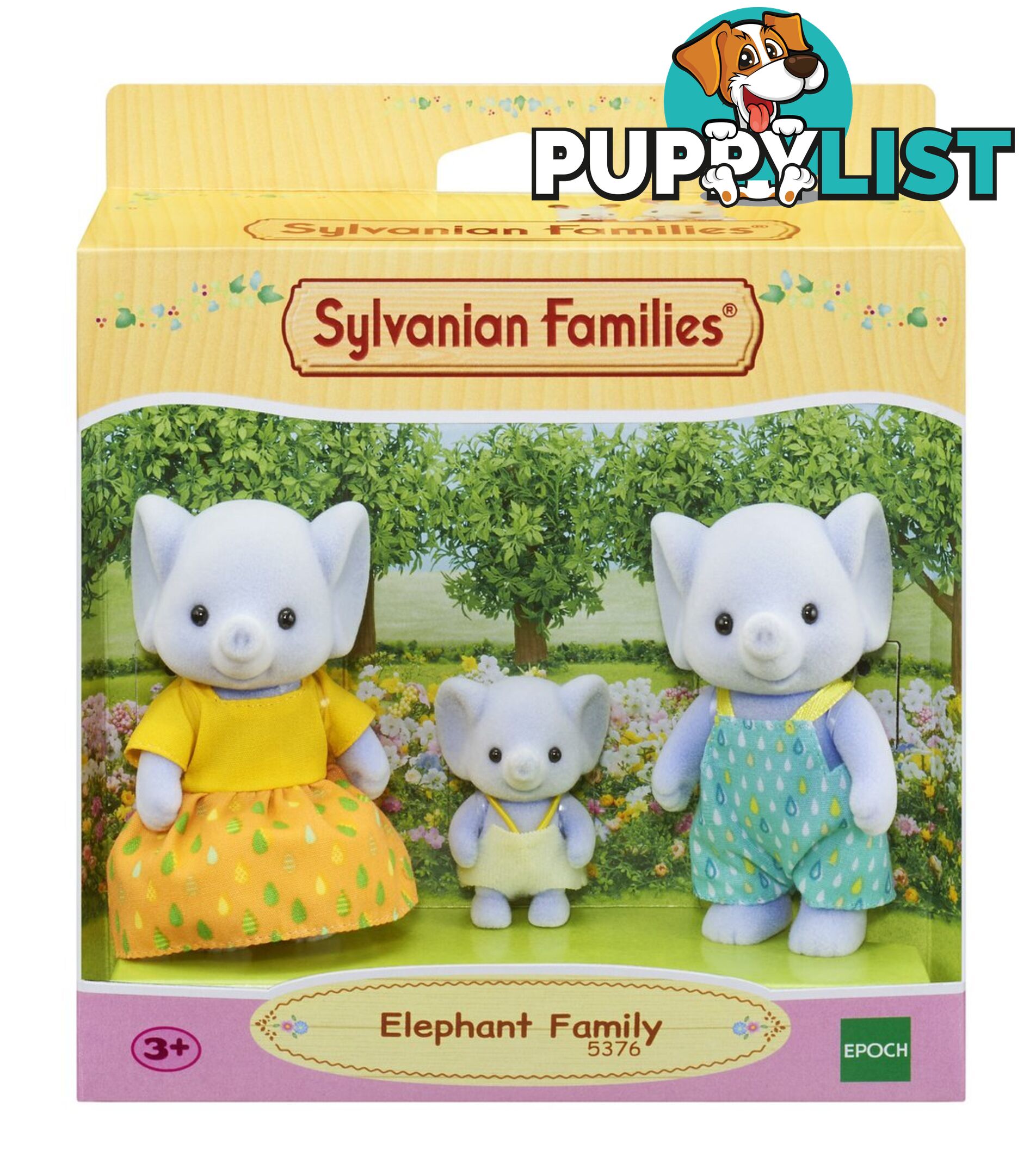 Sylvanian Families - Elephant Family Sf5376 - 5054131053768