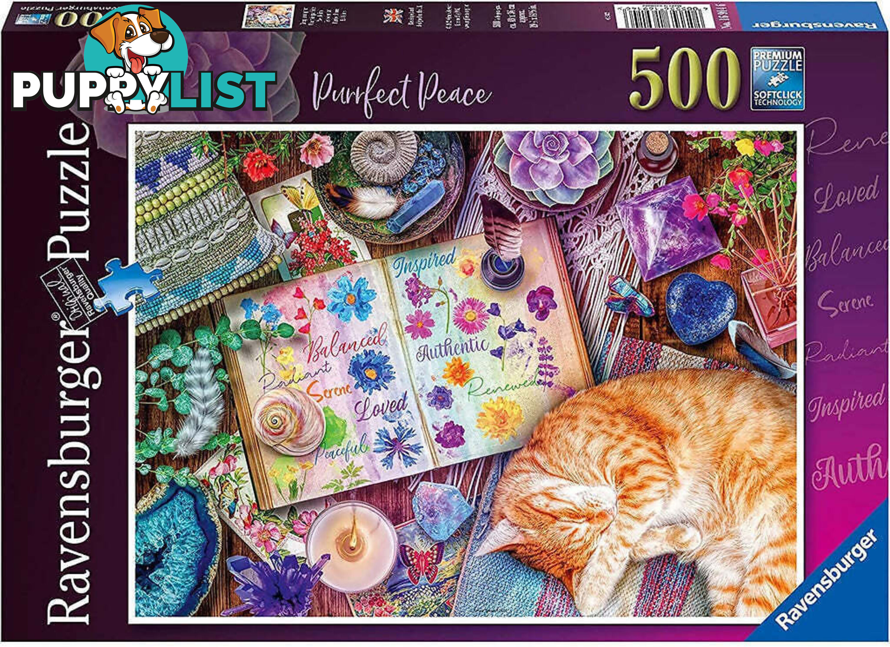 Ravensburger - Purrfect Peace Jigsaw Puzzle 500pc - Mdrb16914 - 4005556169146