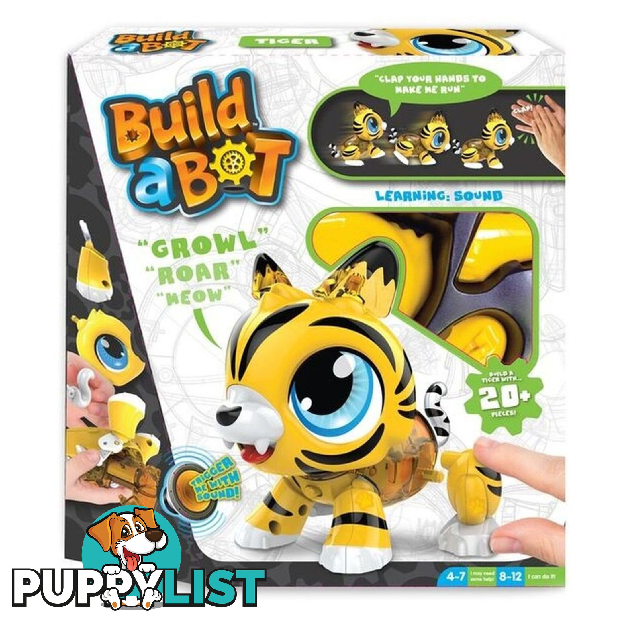 Build A Bot  Pet Tiger Robot Cf168577 - 9314812168577