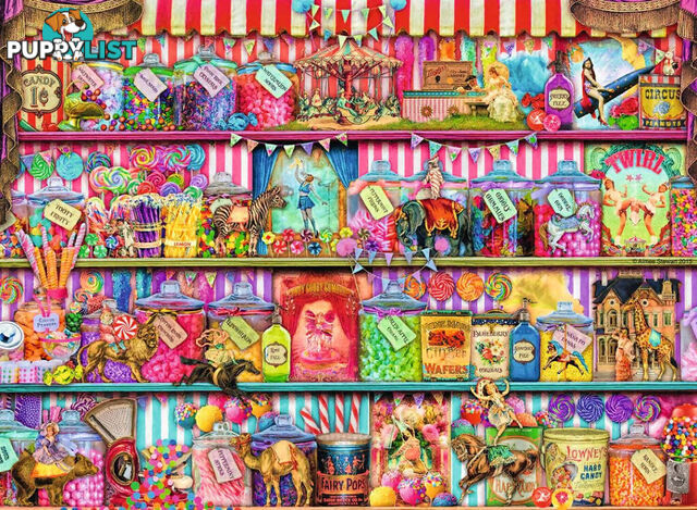 Ravensburger - Sweet Shop Aimee Stewart Jigsaw Puzzle 500pc - Mdrb14653 - 4005556146536