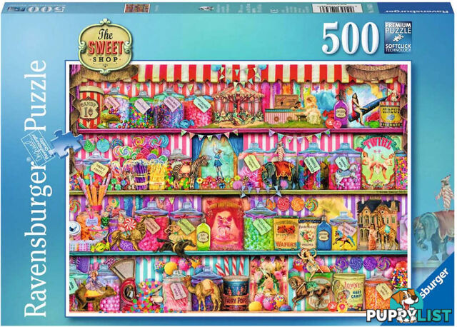 Ravensburger - Sweet Shop Aimee Stewart Jigsaw Puzzle 500pc - Mdrb14653 - 4005556146536