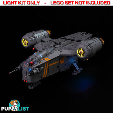 LIGHT KIT for LEGO UCS Razor Crest 75331 - Light My Bricks - 754523893587