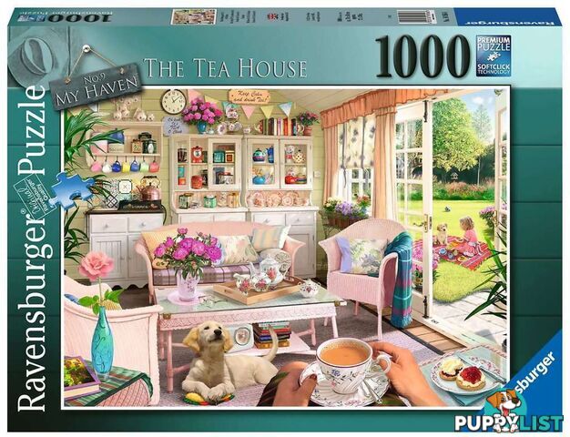 Ravensburger - The Tea House Jigsaw Puzzle 1000pc - Mdrb16956 - 4005556169566