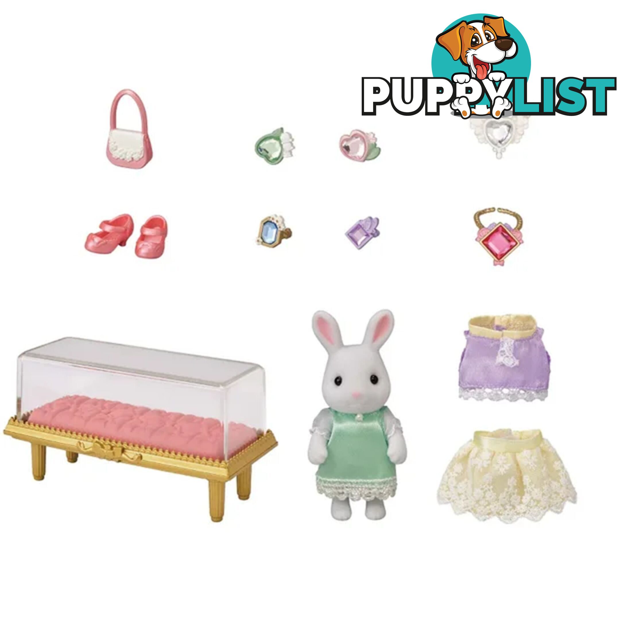 Sylvanian Families - Town Fashion Play Set Jewels & Gems Collections - Mdsf5647 - 5054131056479