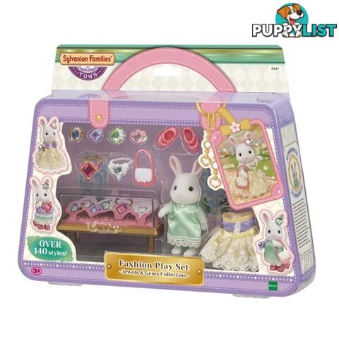 Sylvanian Families - Town Fashion Play Set Jewels & Gems Collections - Mdsf5647 - 5054131056479