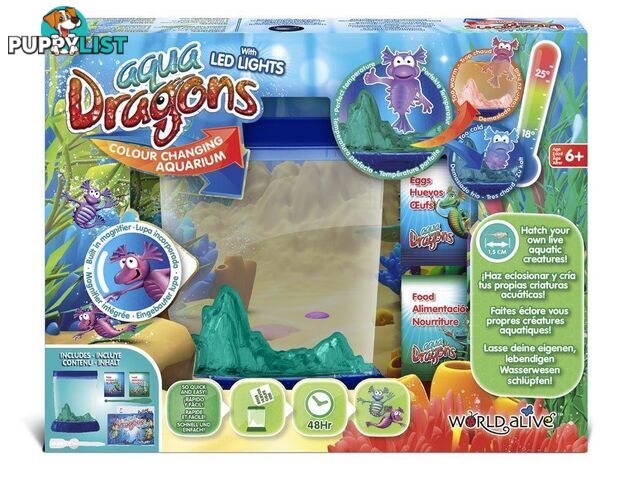 Aqua Dragons Deep Sea Habitat With Led Lights Mdwal7002 - 8437015413099