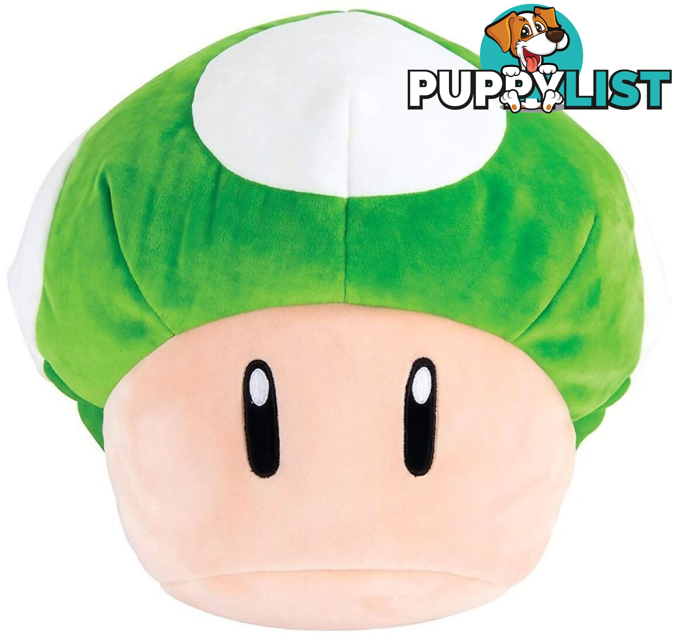 Super Mario -club Mocchi-mocchi Super Mario Junior 1up Mushroom 15cm Plush - Lct12792 - 053941127923